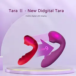 Вібратор-кролик BeYourLover Tara із вакуумним стимулятором - мініатюра 3