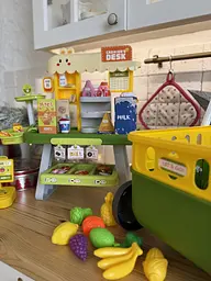 Ігровий набір Super Market 2-в-1: тележка для покупок + касовий апарат (зелений) - мініатюра 3