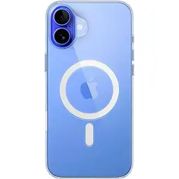 Чохол Clear Case with MagSafe для Apple iPhone 17 Transparent AAA [143978] - мініатюра 3