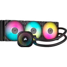 Система водяного охолодження Corsair iCUE Link Titan 360 RX RGB Black (CW-9061018-WW) UA [143822] - мініатюра 1