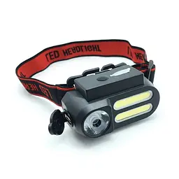 Налобний фонарь з USB зарядкою для ночі BL -611 150 г, 120x60x30 мм (52832-BL-611_100) - мініатюра 5