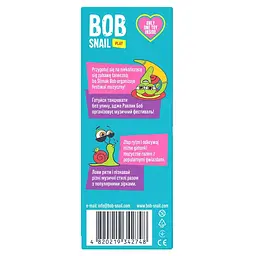 Цукерка Bob Snail Равлик Боб набір Яблуко-груша з іграшкою 20 г (4820219342748) - мініатюра 2