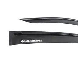 Дефлектори вікон ветровики Volkswagen Caddy 2006-2016 Скотч 3M Voron Glass - мініатюра 4