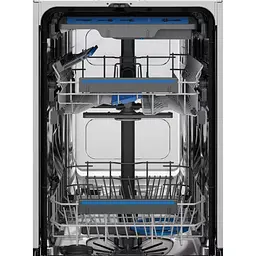 Посудомийна машина Electrolux Electrolux вбудована, 10 комплектів D, 45 см, дисплей, інвертор, чорний - мініатюра 5