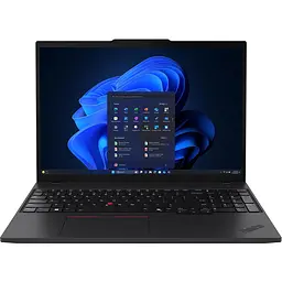 Ноутбук LENOVO ThinkPad T16 Gen 4, Intel Core 7 255U до 5.2 ГГц, 16" WUXGA, 32 ГБ, SSD 1 ТБ, Intel Graphics, Windows 11 Pro