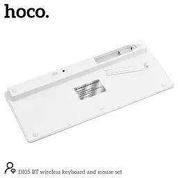 Набір Миша та клавіатура HOCO BT wireless keyboard and mouse set DI05 (Ukr/Ru/En) - мініатюра 10