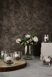 Ваза Trend Glass Runa, скло, 9 см, прозора (38431) - мініатюра 2