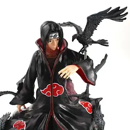 Фігурка Akatsuki Uchiha Itachi Haut Учиха Ітачі з вороною Наруто Naruto 26cм NA 22.044 - мініатюра 3