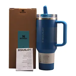 Термокухоль Stanley Quencher ProTour Flip Straw Tumbler з неіржавкої сталі Blue 1,18 л KT6007886