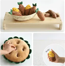 М'яка іграшка для нюхання та ігри в хованки для собак Sweet Potato Hide and Seek - мініатюра 8