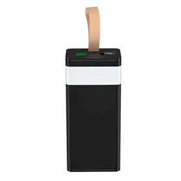 Портативний акумулятор XO PR129 20000 mAh з лампою та дисплеєм чорний - мініатюра 4