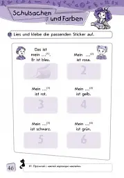 Німецька мова. Робочий зошит Arbeitsbuch 1 Stufe 1 клас (серія Deutsch mit Spass) - мініатюра 3