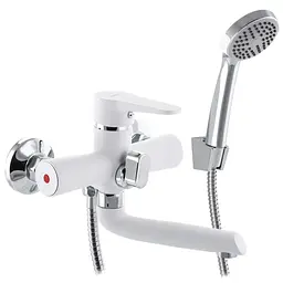 Змішувач для ванни Zerix PUD3 146 white ZX2910 Білий матовий