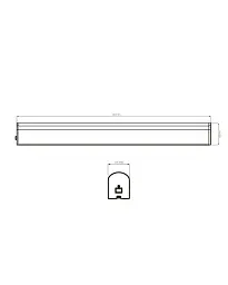 Світильник підсвітка для дзеркала Goldlux 328632 Alex Led 60 1x15W 4000K 1720Lm IP44 Хром - мініатюра 3