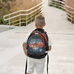 Рюкзак шкільний Bagland Butterfly 21 л чорний 1145 (0056566) - мініатюра 5