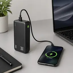 Універсальний павербанк King Power KP-34 30000 мА·год 22.5 Вт для смартфонів і гаджетів - мініатюра 4