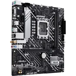 Материнська плата Asus Prime H610M-A WIFI s1700 H610 2xDDR5 M.2 HDMI D-Sub DP Wi-Fi BT mATX - мініатюра 3