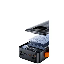 Батарея універсальна XoKo 30000 мА·год, 22.5 Вт, PD, QC, чорна (WK-CK-018) - мініатюра 8