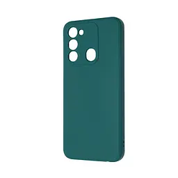 Чехол-накладка для смартфона TECNO Spark Go 2022 (KG5) противоударный, силиконовый, термополиуретановый (ТПУ), с защитой камеры и корпуса, зеленый, защита всего корпуса, ArmorStandart (ARM69068)