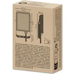 Прожектор LEDVANCE FL ESSENTIAL 10W 840 BK IP65 (4058075767935) - мініатюра 7