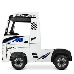 Дитячий електромобіль-вантажівка Bambi M 4208EBLR-1 Mercedes-Benz до 30 кг - мініатюра 4