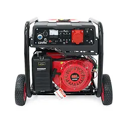 Генератор бензиновий COVAX XL15000CV-E2-lll-ATS, 8.0kW, 220V-380V, 50Hz, DC12V, 18HP, Electric Starter, tank 25L, 705x560x570mm - мініатюра 2