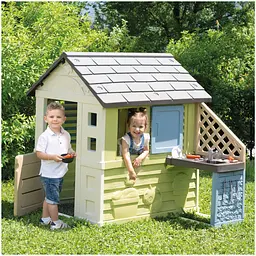 Будинок Smoby Life Райдужний з літньою кухнею, розмір 145х110х127 см (7600810738) - мініатюра 6