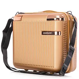 Бьюті-кейс Semi Line 16L Gold (T5663-2), Золотий