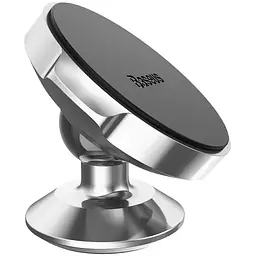 Автомобільний тримач Baseus Small Ears Series Magnetic Bracket Сріблястий - мініатюра 2
