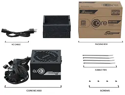 Блок живлення Seasonic CORE BC 650W (CORE BC-650 ATX31) - мініатюра 11