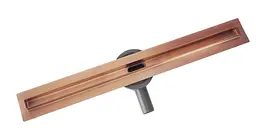 Душовий канал Rea Neox 100 Slim Pro із сухим затвором brushed copper REA-G4809 - мініатюра 3