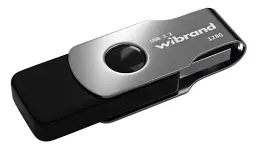 Флеш накопичувач USB 128Gb Wibrand Lizard, Black, USB 3.2 Gen 1 (WI3.2/LI128P9B) - мініатюра 2