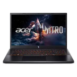 Ноутбук Acer Nitro V15 ANV15- 52- 76RD, NH. QZ8EX. 004, 15. 6, Intel Core i7- 13620H (10 ядер), NVIDIA GeForce RTX 5060 (8GB GDDR7), 16GB 3200MHz (1x16GB) DDR4, чорний