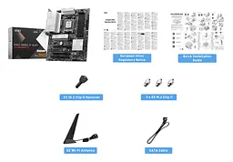 MSI Материнська плата PRO B850-P WIFI sAM5 B850 4xDDR5 M.2 HDMI WiFi BT ATX - мініатюра 2