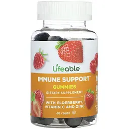 Імунний комплекс Lifeable Immune Support Adult 60 жувальних цукерок