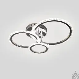 Смарт люстра керована світлодіодна TRIO 3R 70 Вт 510x380x107 мм Хром ESLLSE
