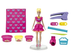 PD Набір для творчості з масою для ліплення Hasbro Barbie. Рюші та банти (G1361) - мініатюра 2