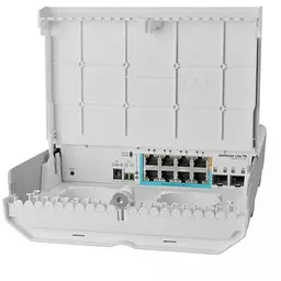 Комутатор некерований Mikrotik netPower Lite 7R CSS610-1Gi-7R-2S+OUT