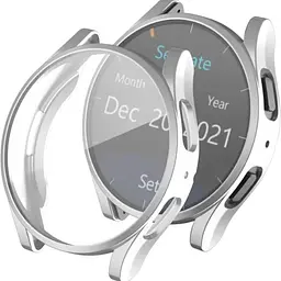 Чохол-накладка DK Silicone Face Case для Samsung Galaxy Watch5 (R910 / R915) 44mm (015081) (silver)