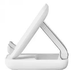 Підставка для ґаджетів Baseus Seashell Series Folding Phone Stand B10551500211-00 White - мініатюра 2