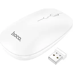 Миша Hoco GM15 White (760586) [136563]