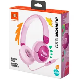 Навушники провідні дитячі JBL Junior 320 (JBLJR320PUR) фіолетові - мініатюра 2