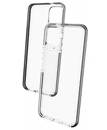 Протиударний прозорий чохол GEAR4 Piccadilly D3O з антимікробним покриттям для Google Pixel 4 (5.7") Black + Transparent - мініатюра 6