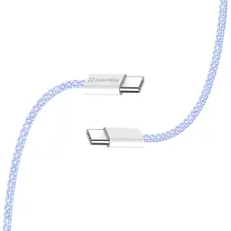 Дата кабель USB-C to USB-C 1.0m 60W 3.0А purple ColorWay (CW-CBPDCC061-PU) - мініатюра 5