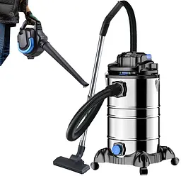 Промисловий пилосос DMS NTBS-30 Blue 2000W 30 л + повітродувка - мініатюра 3