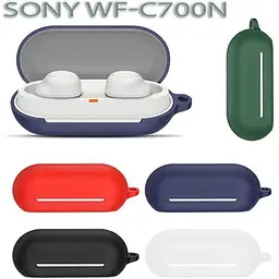 Чохол BeCover Silicon для Sony WF-C700N Dark Green (712030) - мініатюра 4