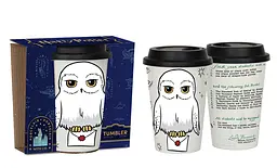 Склянка Warner Bros Harry Potter. Hedwig порцелянова біла 410 мл (76001748) - мініатюра 2