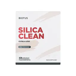 Сіліка Клін, Silica Clean, Biotus, 10 саше по 20 г кожний (BIO-570185)