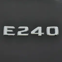 Емблема напис E240 скотч 125 x 24 мм (A 220 817 0015)