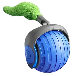 Інтерактивний м’яч для котів Smart Pet Ball з автоматичним рухом, Type-C, 2 режими Синій